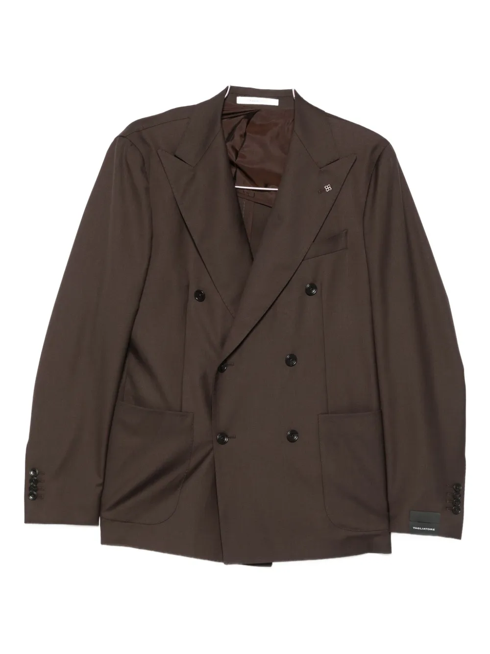 Двубортный шерстяной костюм TAGLIATORE, коричневый
Двубортный шерстяной костюм TAGLIATORE, коричневый