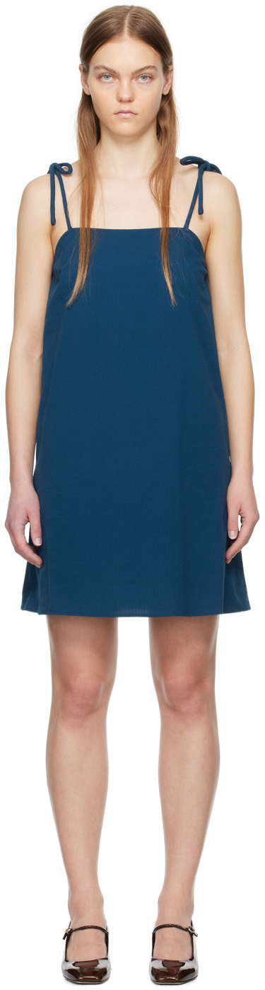 Темно-синее мини-платье Fatto Max Mara Leisure
Темно-синее мини-платье Fatto Max Mara Leisure