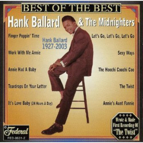 CD диск Ballard, Hank: Best of the Best
CD диск Ballard, Hank: Best of the Best