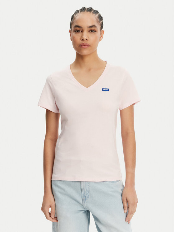 Облегающая футболка Classic 50513667 Hugo, розовый
Облегающая футболка Classic 50513667 Hugo, розовый