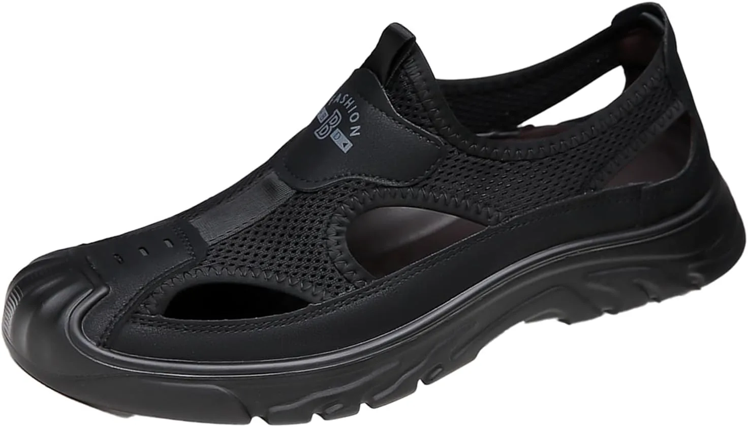 Мужские повседневные сандалии с закрытым носком и вырезами для пляжа, дышащие с сеткой, с легким надеванием, для походов и прогулок по воде, легкая летняя обувь для активного отдыха на улице ETORYOOX, черный
Мужские повседневные сандалии с закрытым носком и вырезами для пляжа, дышащие с сеткой, с легким надеванием, для походов и прогулок по воде, легкая летняя обувь для активного отдыха на улице ETORYOOX, черный