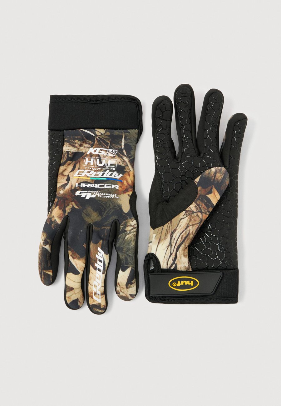 Перчатки HUF RACING GLOVES UNISEX, Green/Brown/Green
Перчатки HUF RACING GLOVES UNISEX, Green/Brown/Green