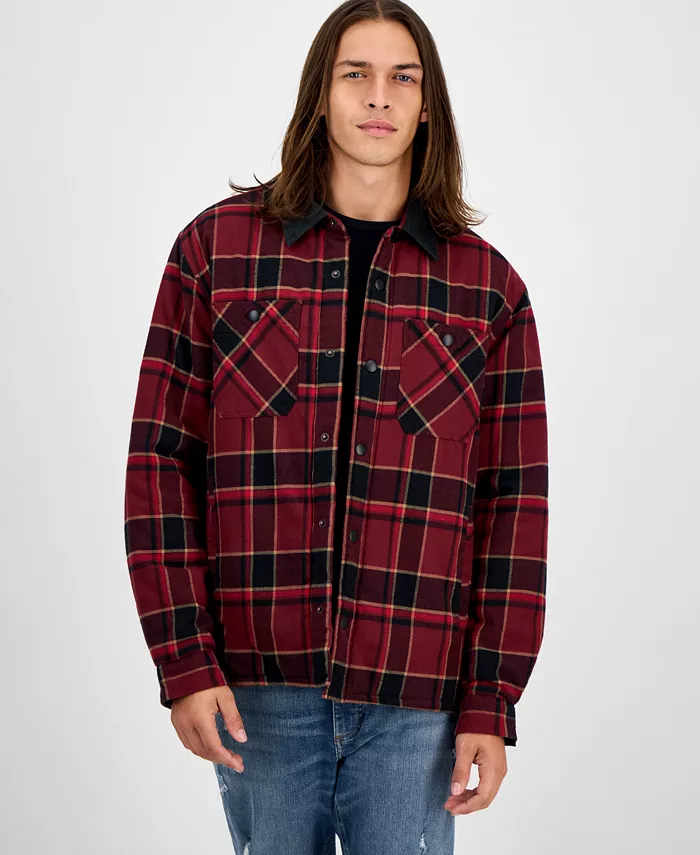 Мужская клетчатая рубашка-куртка Gurley с длинным рукавом и застежкой на кнопки Sun + Stone
Мужская клетчатая рубашка-куртка Gurley с длинным рукавом и застежкой на кнопки Sun + Stone