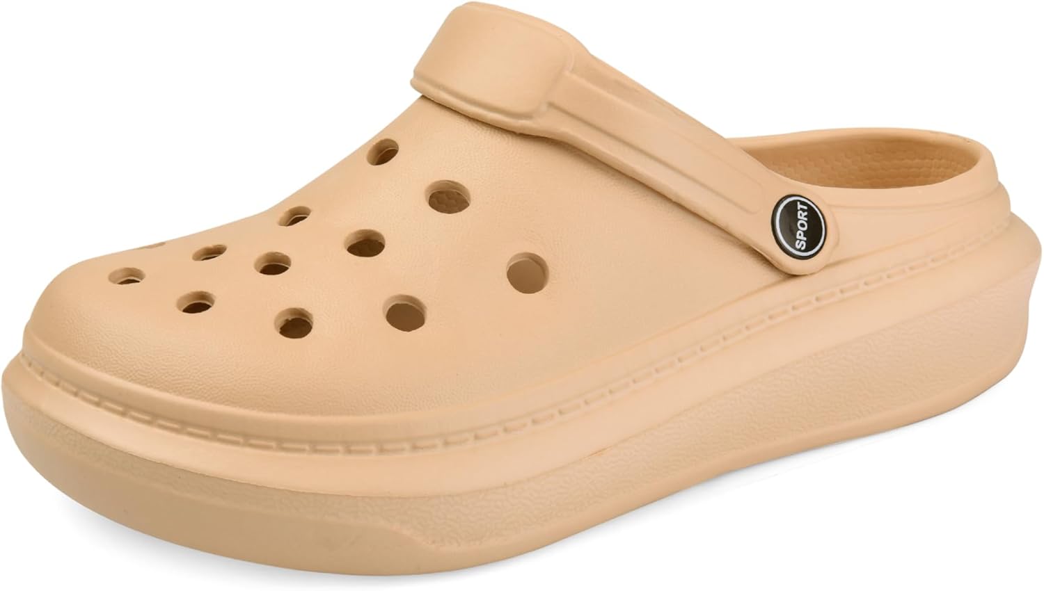 Сабо для мужчин и женщин - садовые сандалии без шнурков с поддержкой свода стопы, обеспечивающие комфорт на пляже, у бассейна, летом и на открытом воздухе Marco M Kelly, хаки
Сабо для мужчин и женщин - садовые сандалии без шнурков с поддержкой свода стопы, обеспечивающие комфорт на пляже, у бассейна, летом и на открытом воздухе Marco M Kelly, хаки