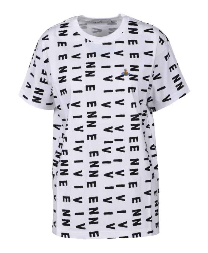 Стильная хлопковая футболка Vivienne Westwood, белый
Стильная хлопковая футболка Vivienne Westwood, белый