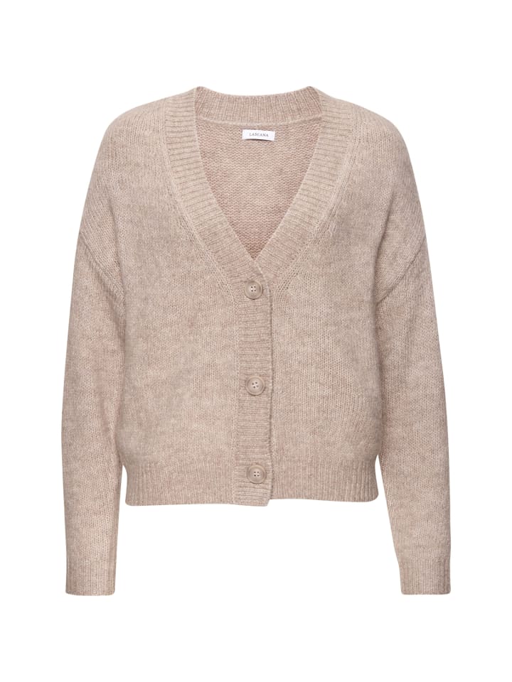 Кардиган песочно-меланжевого цвета LASCANA
Кардиган песочно-меланжевого цвета LASCANA