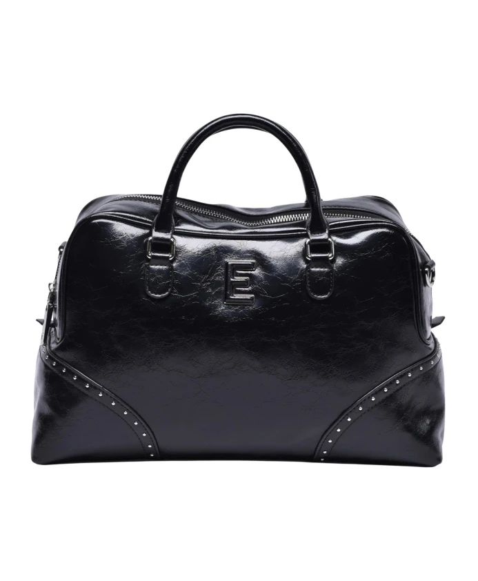 Сумка с застежкой-молнией, имитирующая подошву для боулинга. Ermanno Scervino, черный
Сумка с застежкой-молнией, имитирующая подошву для боулинга. Ermanno Scervino, черный