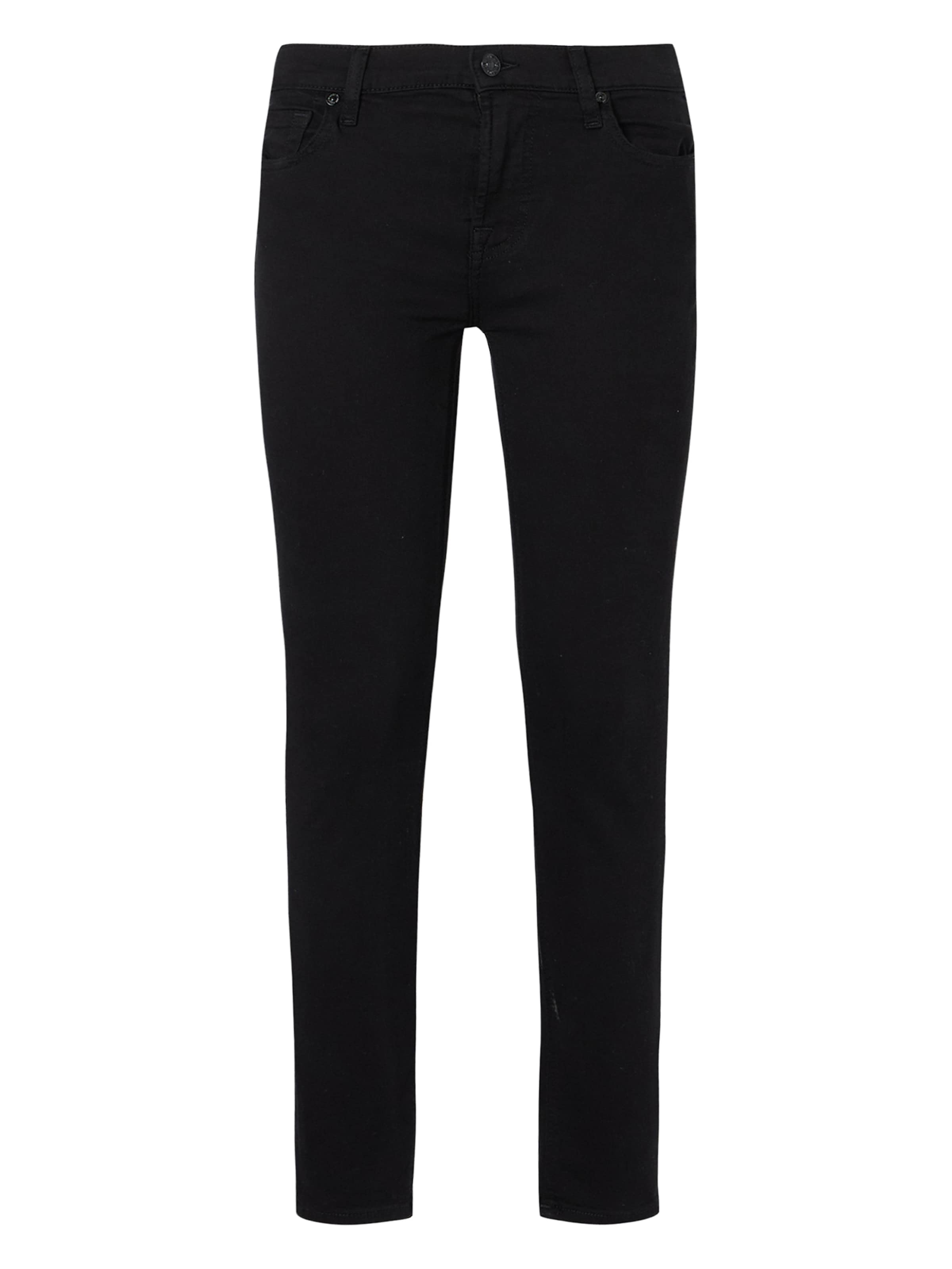 7 for all mankind Скинни джинсы в черном дениме
7 for all mankind Скинни джинсы в черном дениме