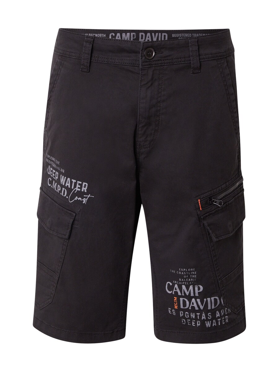 Обычные брюки-карго CAMP DAVID, черный
Обычные брюки-карго CAMP DAVID, черный