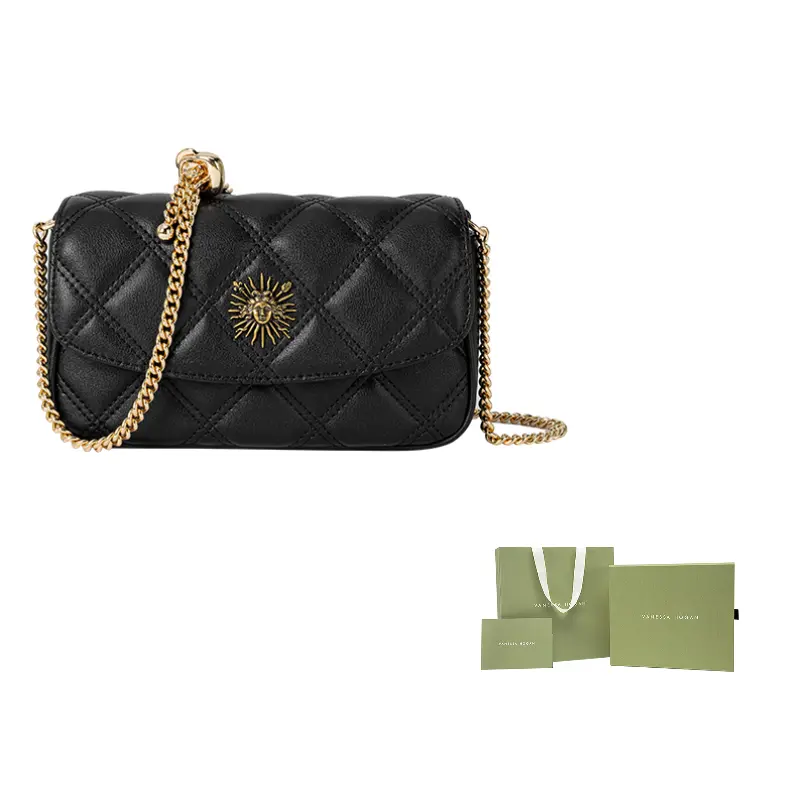 VANESSA HOGAN Сумка через плечо из натуральной кожи, Black
VANESSA HOGAN Сумка через плечо из натуральной кожи, Black