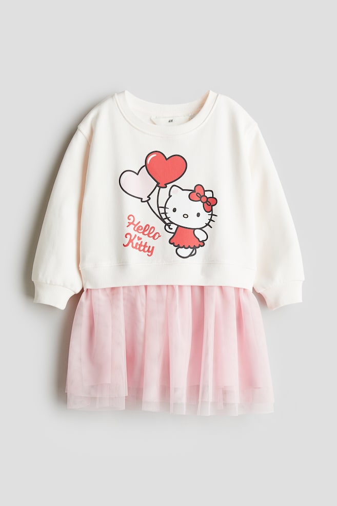 Платье-Свитшот с принтом и юбкой из тюля H&M, мультиколор
Платье-Свитшот с принтом и юбкой из тюля H&M, мультиколор