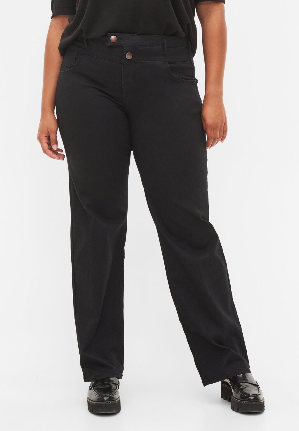 Джинсы облегающего кроя Zizzi, черный
Джинсы облегающего кроя Zizzi, черный