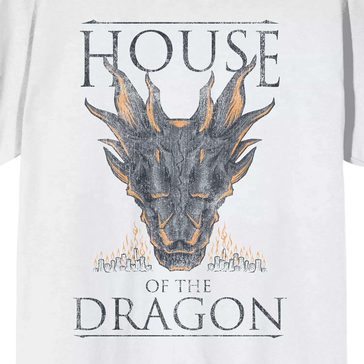 Мужская футболка House Of The Dragon с драконом Licensed Character
Мужская футболка House Of The Dragon с драконом Licensed Character