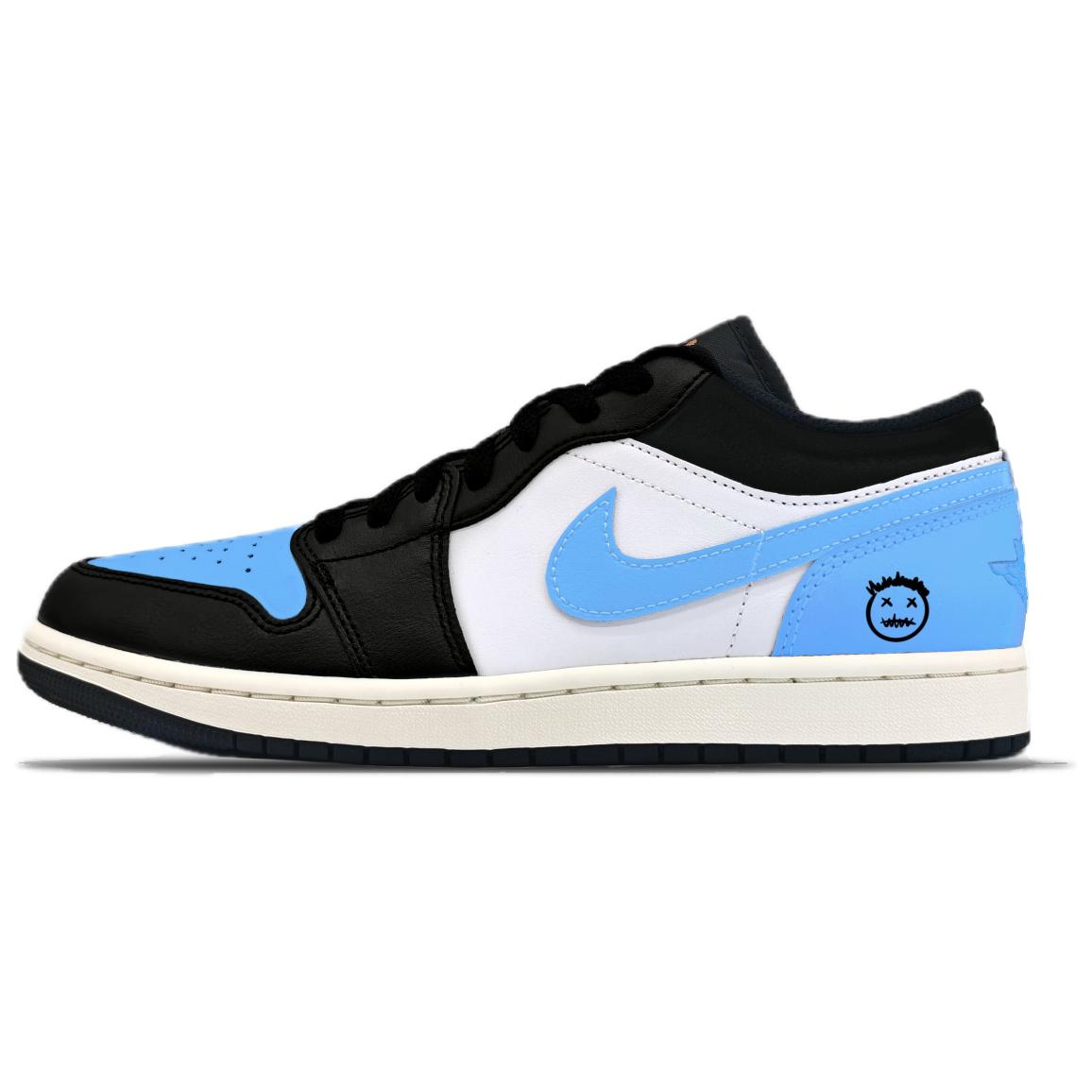 Jordan Кроссовки Air 1 устойчивые к истиранию низкие винтажные баскетбольные унисекс синий черный, цвет Blue Black
Jordan Кроссовки Air 1 устойчивые к истиранию низкие винтажные баскетбольные унисекс синий черный, цвет Blue Black