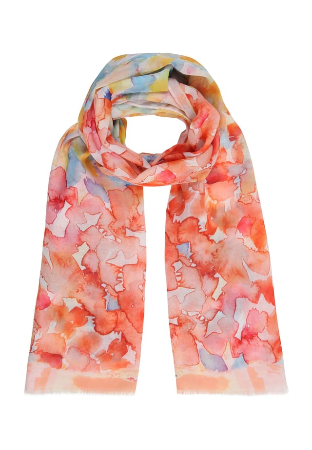 Шарф в стиле батик с бахромой Manguun, оранжевый
Шарф в стиле батик с бахромой Manguun, оранжевый