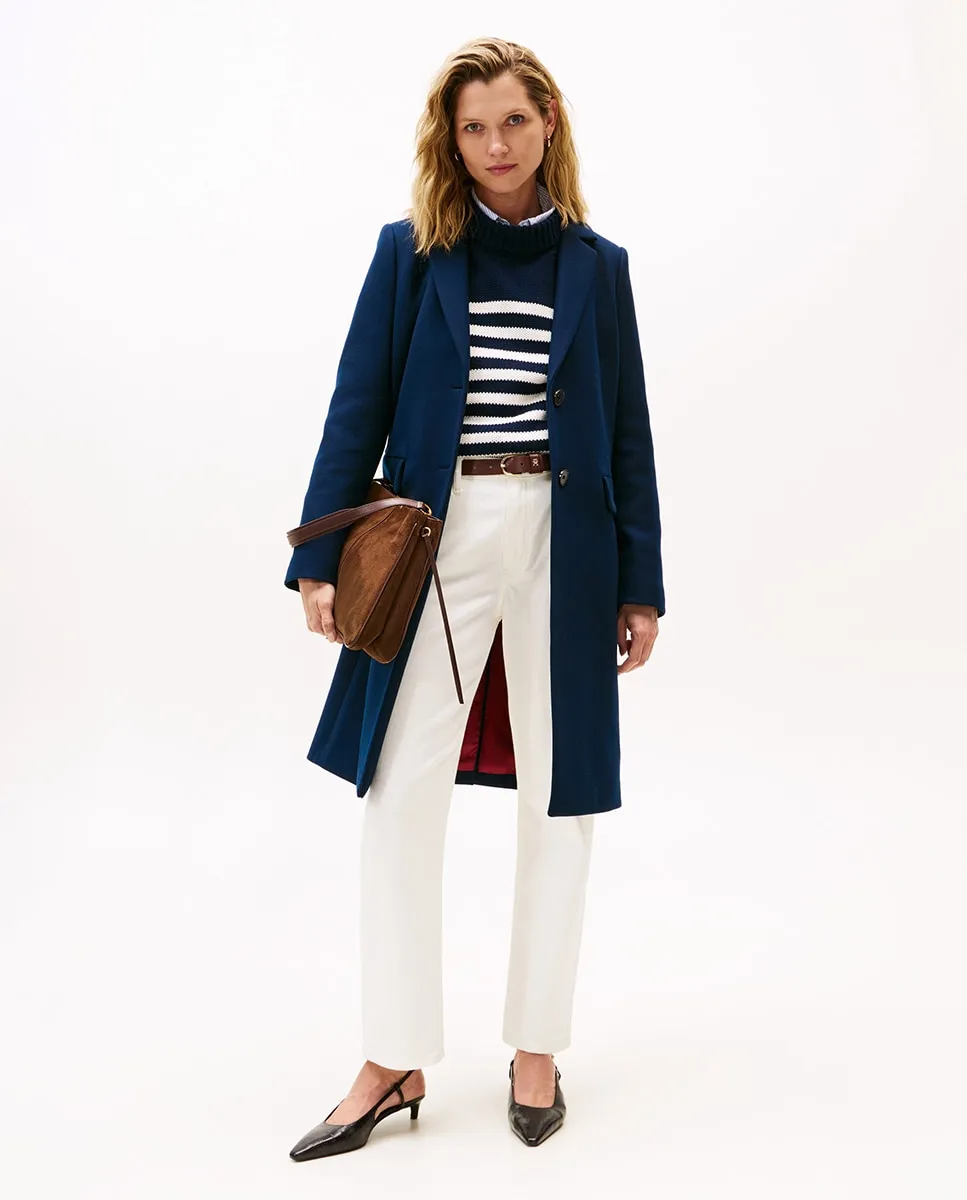 Женское пальто классического кроя с застежкой на пуговицы Tommy Hilfiger, темно-синий
Женское пальто классического кроя с застежкой на пуговицы Tommy Hilfiger, темно-синий