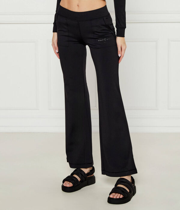 Брюки для платья фарах Flare fit Juicy Couture, черный 
Брюки для платья фарах Flare fit Juicy Couture, черный