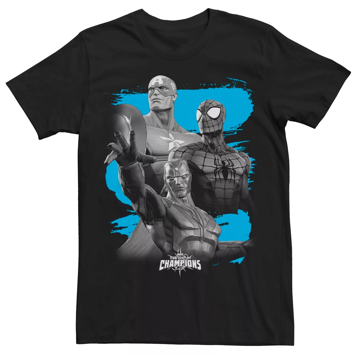 Мужская футболка с брызгами Marvel Contest Of Champions Group Shot Licensed Character
Мужская футболка с брызгами Marvel Contest Of Champions Group Shot Licensed Character