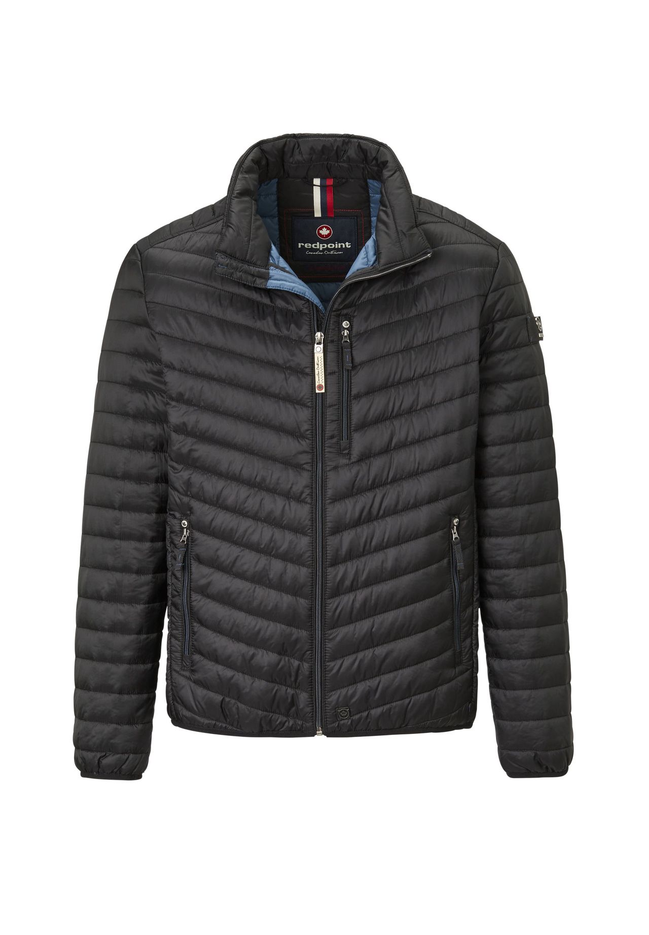 Легкая мужская стеганая куртка для прогулок Redpoint, черный 
Легкая мужская стеганая куртка для прогулок Redpoint, черный