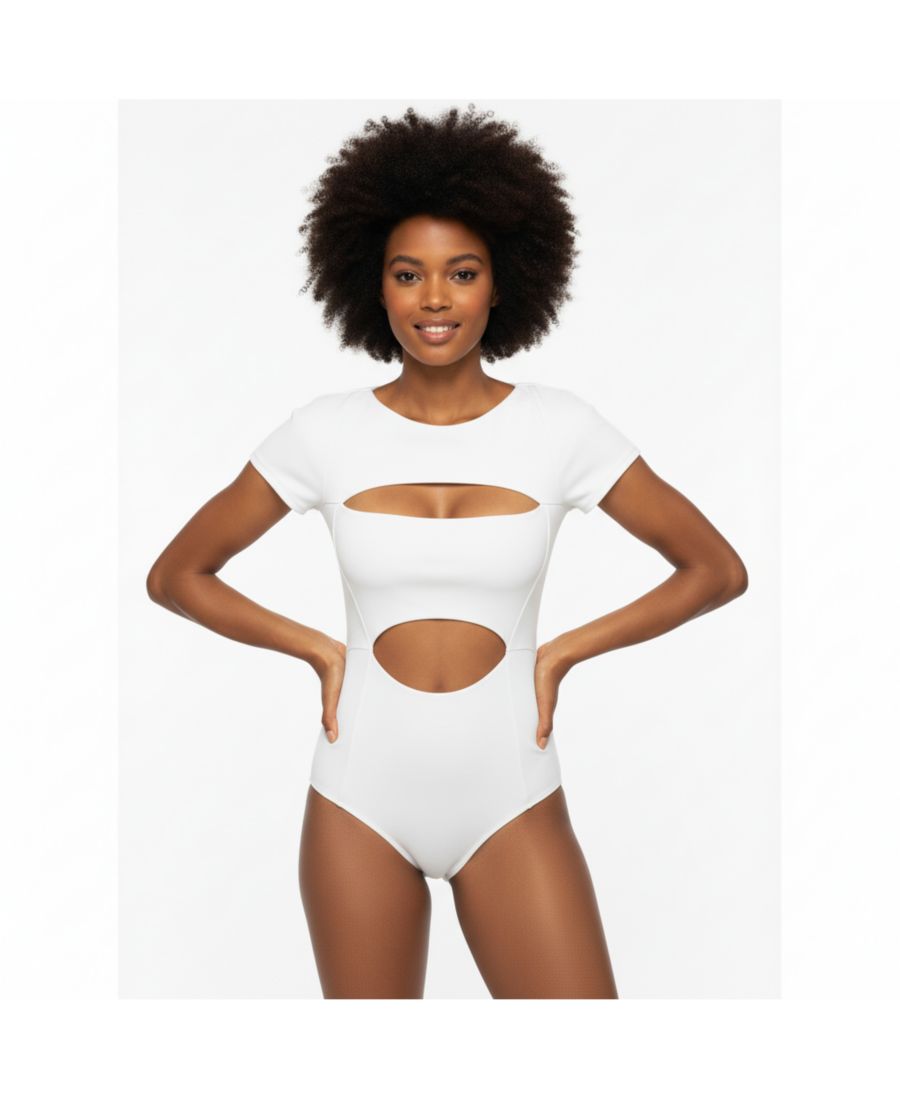 Женский джинсовый боди Otara - стильные вырезы Jendue, White
Женский джинсовый боди Otara - стильные вырезы Jendue, White