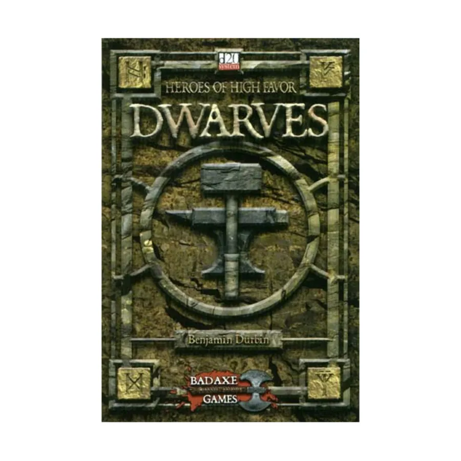 Heroes of High Favor - Dwarves, Fantasy Supplements (Badaxe) (d20), мягкая обложка
Heroes of High Favor - Dwarves, Fantasy Supplements (Badaxe) (d20), мягкая обложка