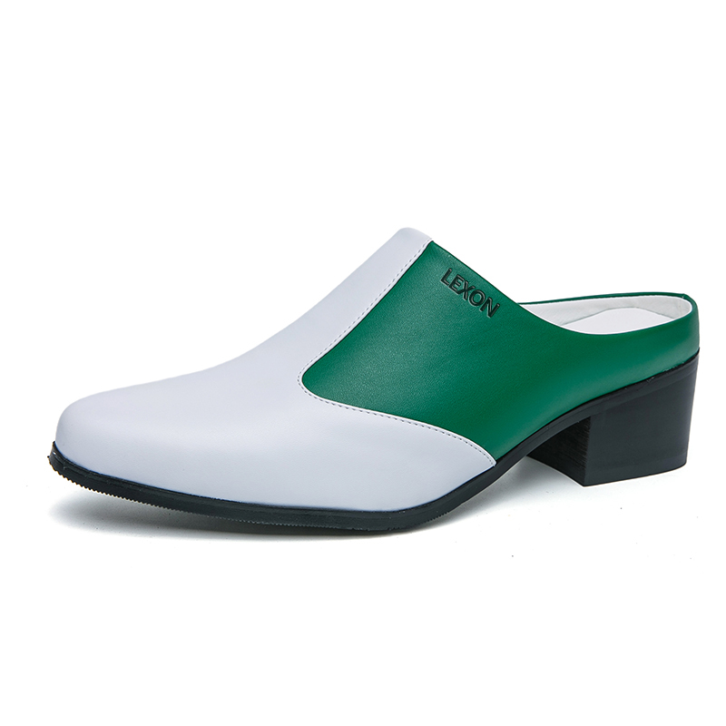 LEXON Резиновые подошвы устойчивые к истиранию закрытые тапочки мужские бело-зеленые, цвет White Green
LEXON Резиновые подошвы устойчивые к истиранию закрытые тапочки мужские бело-зеленые, цвет White Green