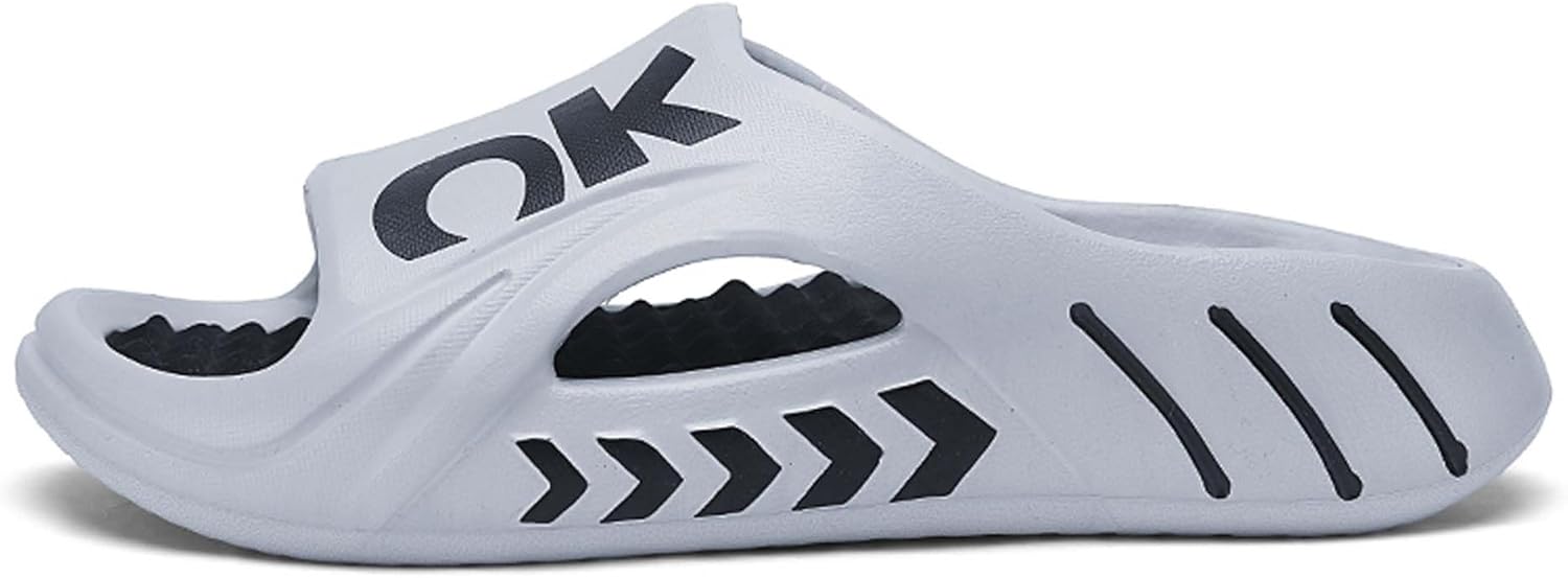 Мужские массажные тапочки с противоскользящей подошвой, повседневные слитные шлепанцы, удобные пляжные сандалии, быстро сохнущие душевые тапочки Generic, серый
Мужские массажные тапочки с противоскользящей подошвой, повседневные слитные шлепанцы, удобные пляжные сандалии, быстро сохнущие душевые тапочки Generic, серый