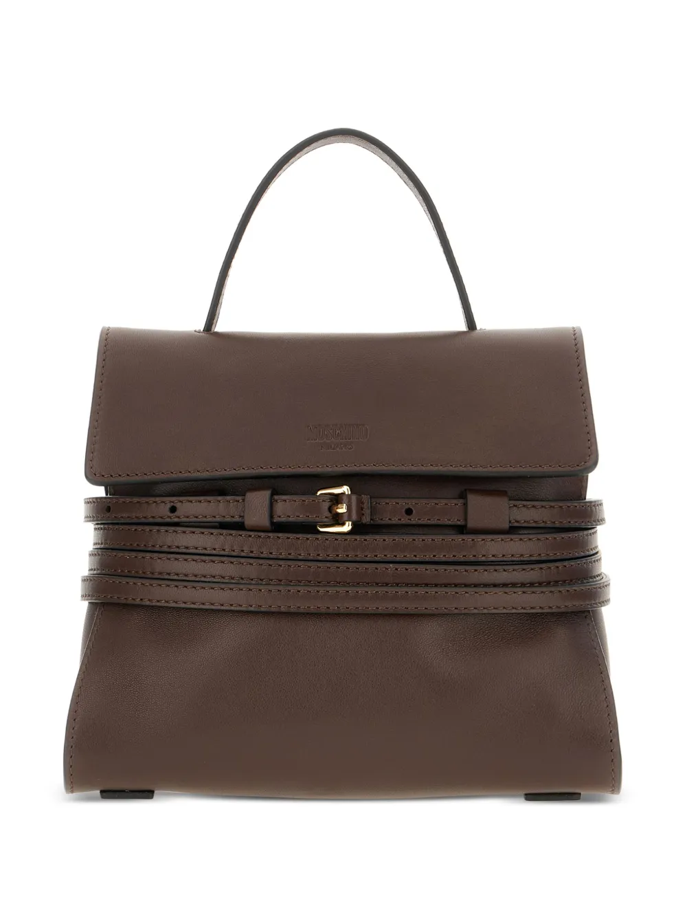 Маленькая сумка-тоут Tie Me Moschino, коричневый
Маленькая сумка-тоут Tie Me Moschino, коричневый