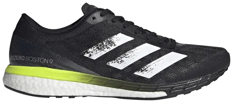 Кроссовки adidas Adizero Boston 9 'Black Solar Yellow', черный
Кроссовки adidas Adizero Boston 9 'Black Solar Yellow', черный