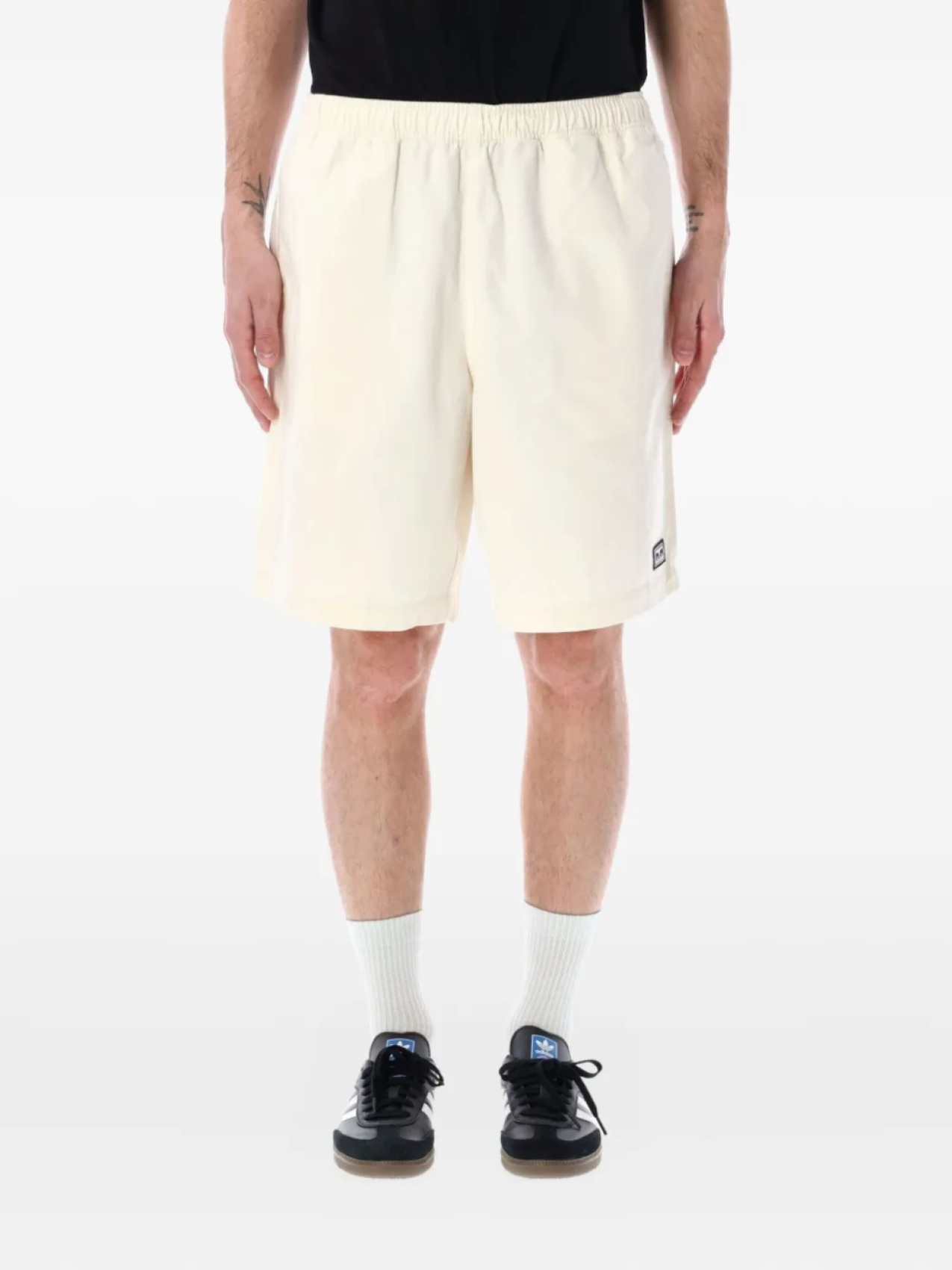 Шорты с эластичной талией Obey, белый
Шорты с эластичной талией Obey, белый