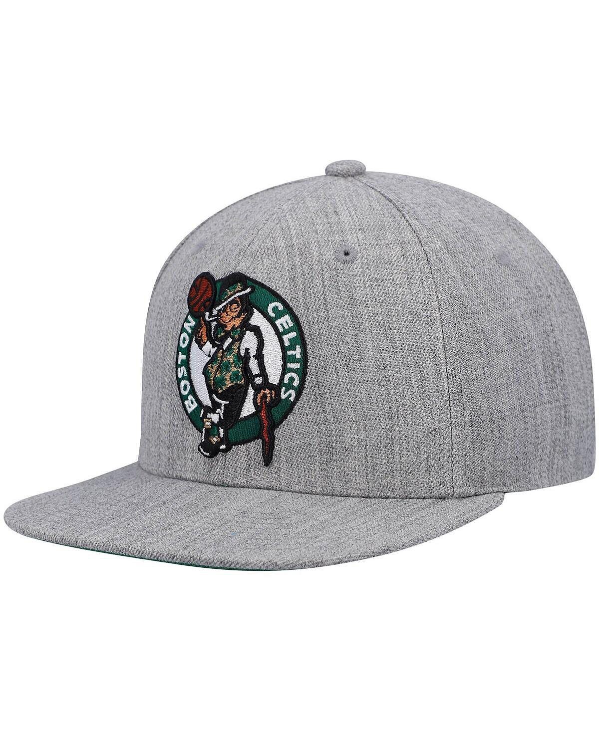 Мужская серая кепка Boston Celtics 2.0 Snapback с меланжевым рисунком Mitchell & Ness
Мужская серая кепка Boston Celtics 2.0 Snapback с меланжевым рисунком Mitchell & Ness