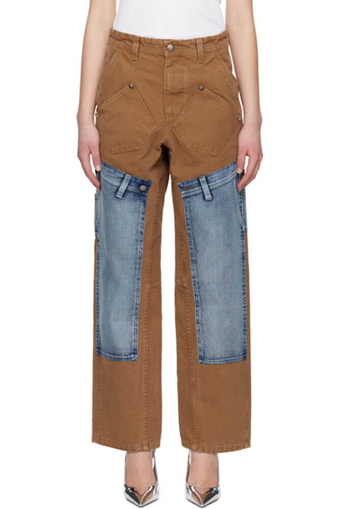 Коричневые и синие джинсы Re-Make Carpenter Andersson Bell
Коричневые и синие джинсы Re-Make Carpenter Andersson Bell