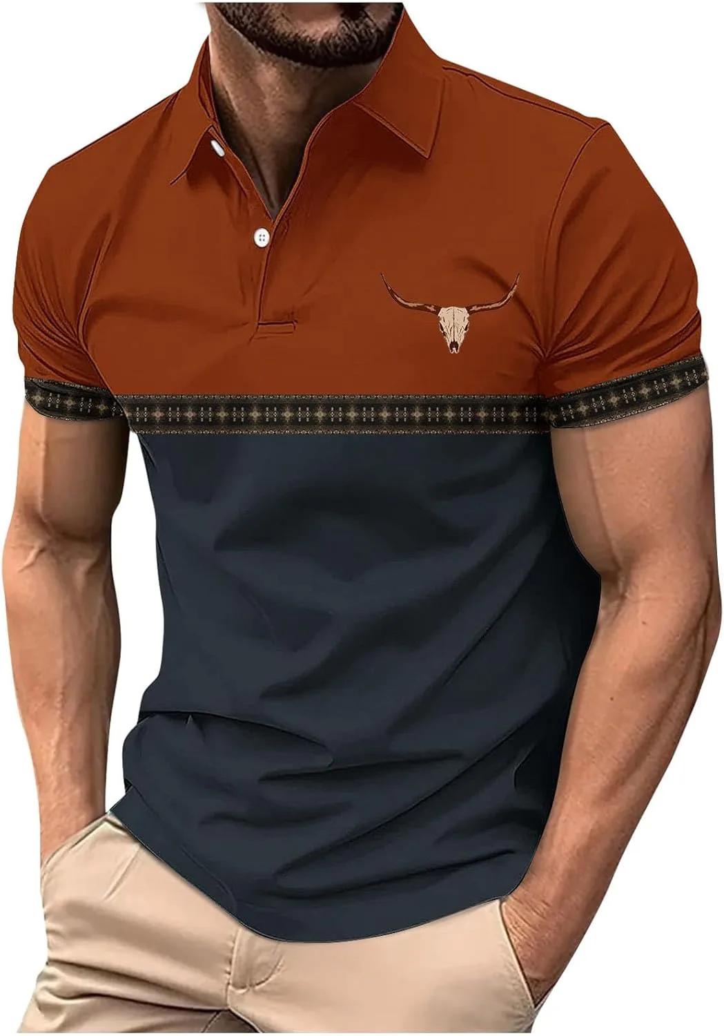 Мужская футболка для гольфа с коротким рукавом и воротником
Мужская футболка для гольфа с коротким рукавом и воротником