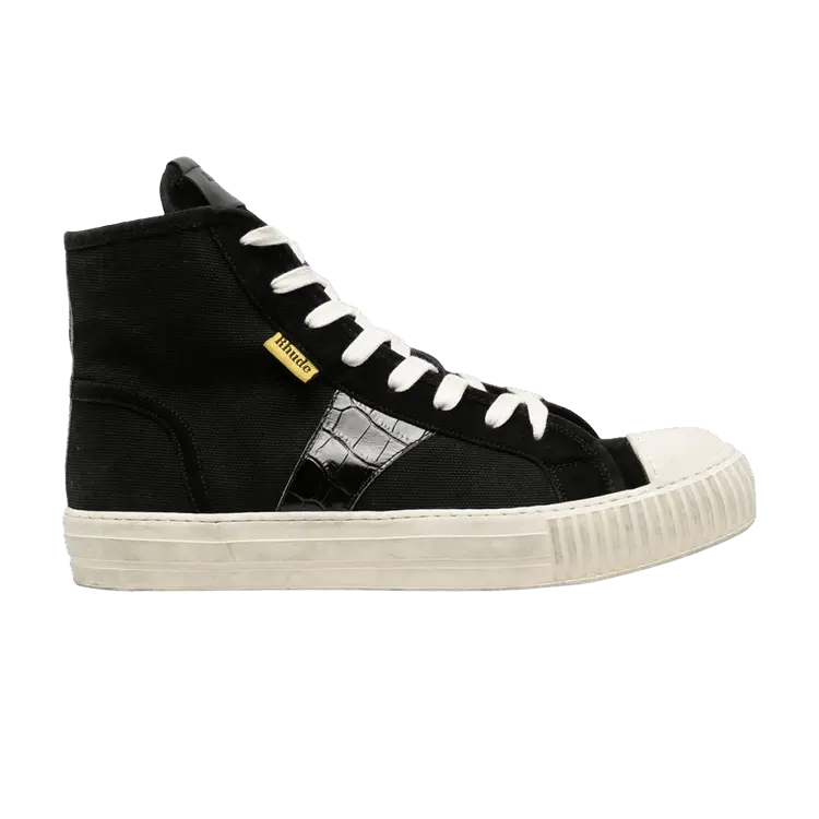 Кроссовки Rhude Bel Airs High Black Croc, черный
Кроссовки Rhude Bel Airs High Black Croc, черный