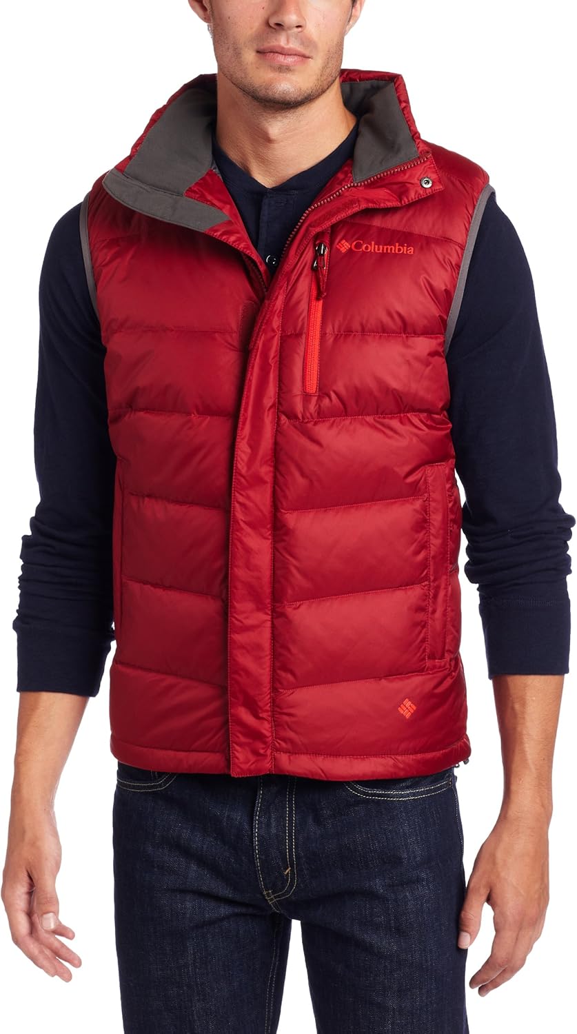 Columbia мужская пуховая жилетка Donner Peak, Red Element
Columbia мужская пуховая жилетка Donner Peak, Red Element