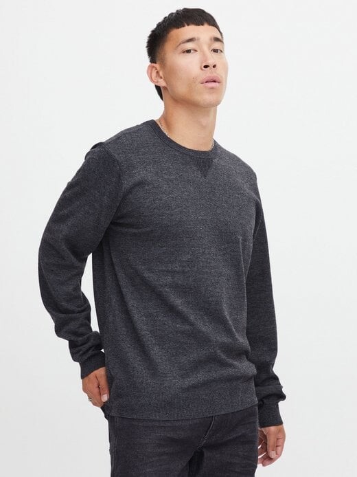 Вязаный свитер брабрутон Blend, черный
Вязаный свитер брабрутон Blend, черный