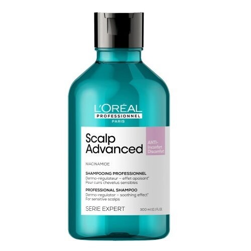 Успокаивающий шампунь для кожи головы, 300 мл L'Oréal Professionnel, Serie Expert Scalp Advanced Shampoo
Успокаивающий шампунь для кожи головы, 300 мл L'Oréal Professionnel, Serie Expert Scalp Advanced Shampoo