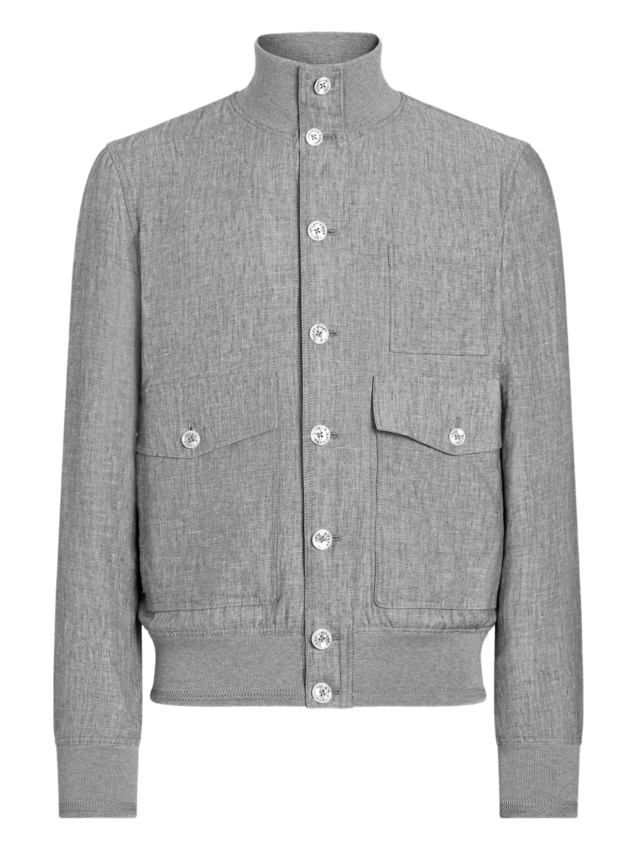 Шелковая куртка-рубашка Dolce & Gabbana, серый
Шелковая куртка-рубашка Dolce & Gabbana, серый