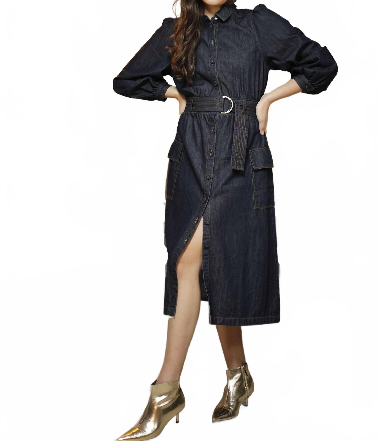 EMILY LOVELOCK Платье-макси Melvina синего цвета
EMILY LOVELOCK Платье-макси Melvina синего цвета