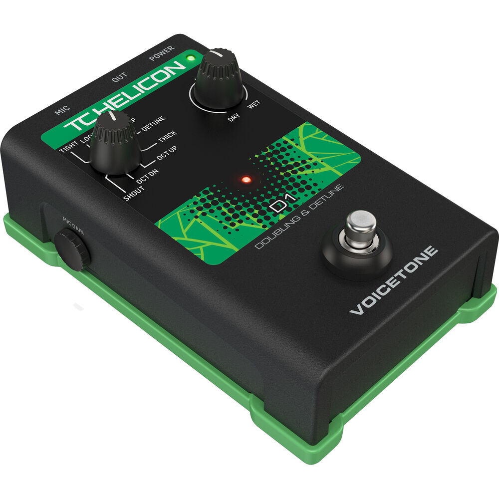 Вокальный процессор TC-Helicon VoiceTone D1 Vocal Doubler FX Pedal VOICETONE D1
Вокальный процессор TC-Helicon VoiceTone D1 Vocal Doubler FX Pedal VOICETONE D1