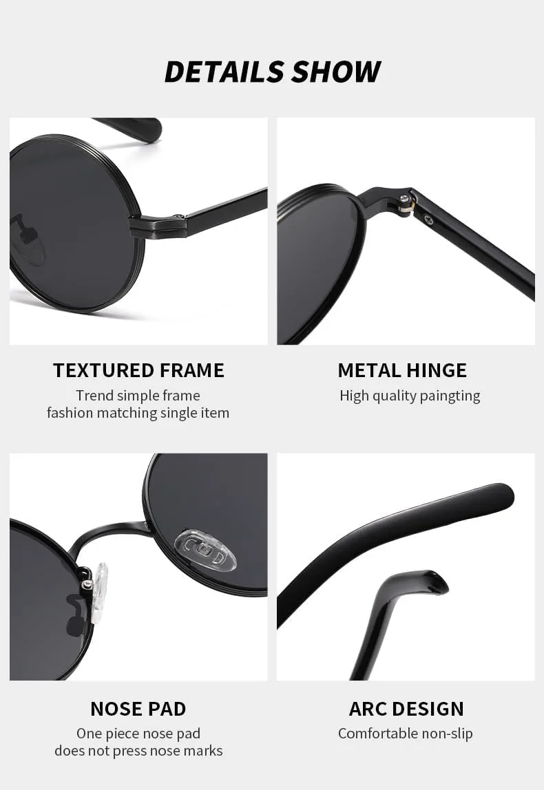 Солнцезащитные очки в тонкой металлической оправе — европейский и американский ретро-стиль уличной фотографии, подходящие для нейтрального стиля DHJKLUJO, 6
Солнцезащитные очки в тонкой металлической оправе — европейский и американский ретро-стиль уличной фотографии, подходящие для нейтрального стиля DHJKLUJO, 6