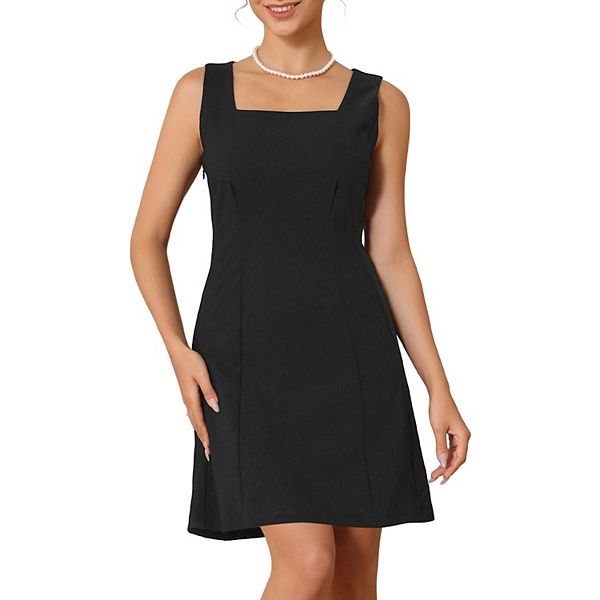 Женское мини-платье без рукавов с квадратным вырезом для коктейльной вечеринки Inspire Chic, Black
Женское мини-платье без рукавов с квадратным вырезом для коктейльной вечеринки Inspire Chic, Black