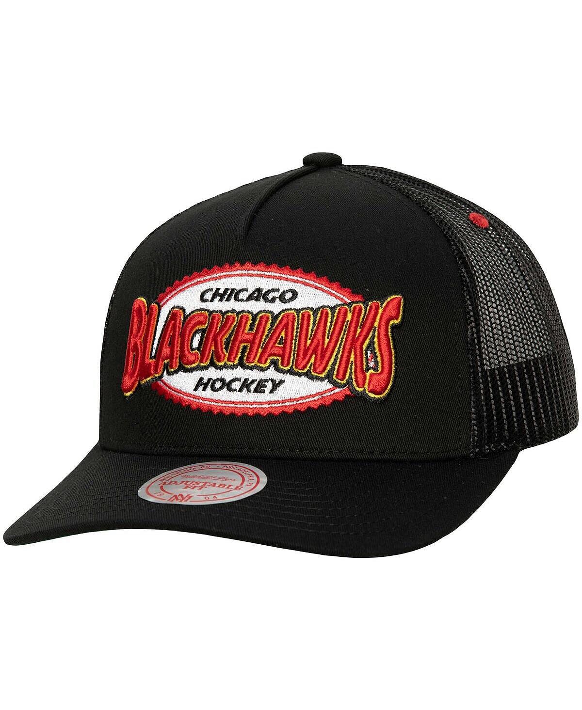 Мужская черная кепка Chicago Blackhawks Team Seal Trucker Snapback Mitchell & Ness
Мужская черная кепка Chicago Blackhawks Team Seal Trucker Snapback Mitchell & Ness