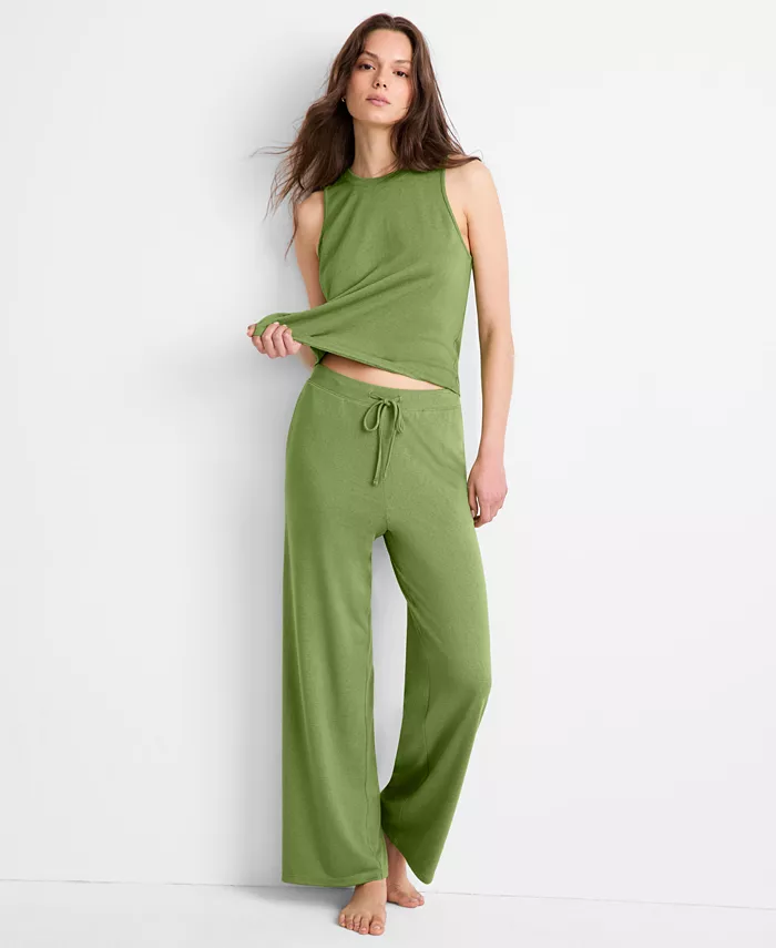 Женские брюки свободного кроя на шнурке State of Day, зеленый
Женские брюки свободного кроя на шнурке State of Day, зеленый