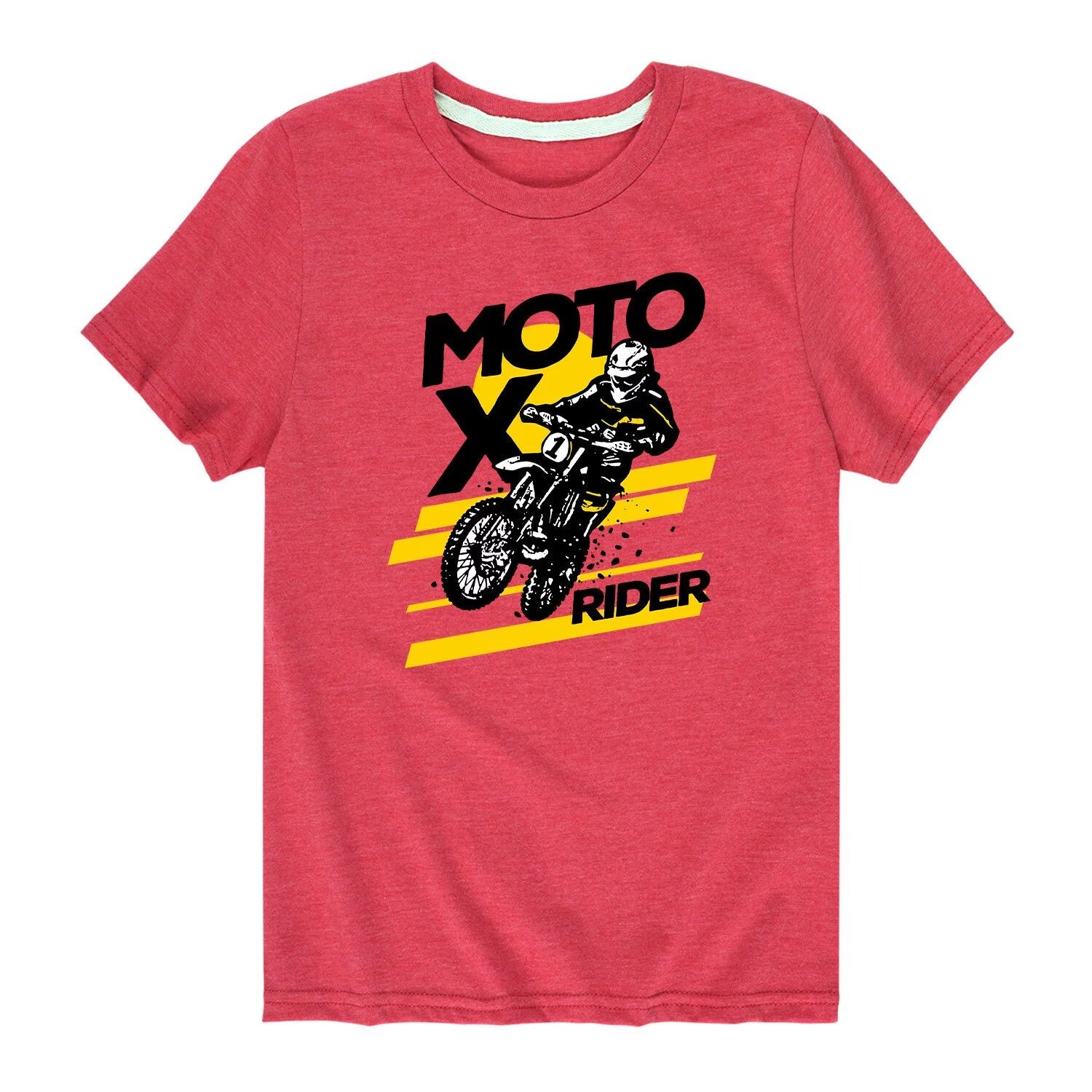 Футболка с рисунком Moto X Rider для мальчиков 8–20 лет Licensed Character, красный
Футболка с рисунком Moto X Rider для мальчиков 8–20 лет Licensed Character, красный