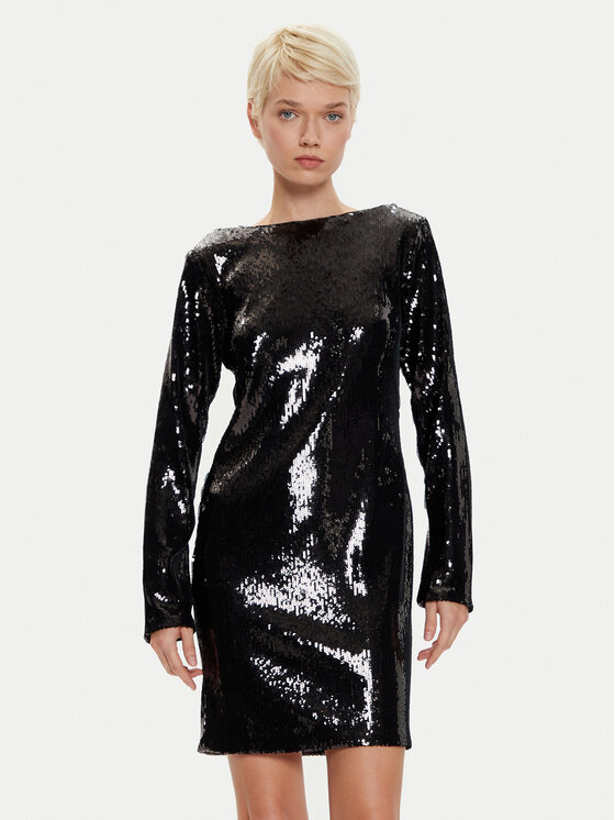 Коктейльное платье свободного кроя Boss, черный
Коктейльное платье свободного кроя Boss, черный