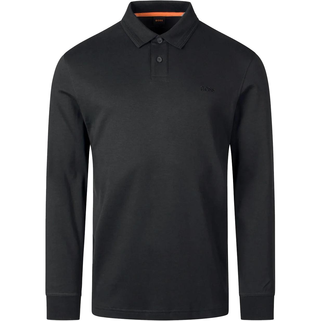 Поло с вышитым логотипом босса HUGO BOSS, черный
Поло с вышитым логотипом босса HUGO BOSS, черный