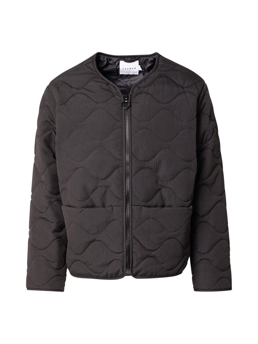 Межсезонная куртка TOPMAN, черный
Межсезонная куртка TOPMAN, черный