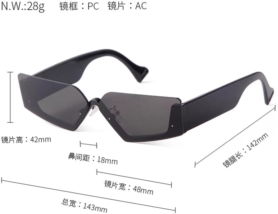 Солнцезащитные очки в винтажном стиле 2027 года с заклепками для женщин и мужчин, полуободковые, прямоугольные, без оправы, защита от УФ-излучения UV400 MTZJH, C3
Солнцезащитные очки в винтажном стиле 2027 года с заклепками для женщин и мужчин, полуободковые, прямоугольные, без оправы, защита от УФ-излучения UV400 MTZJH, C3