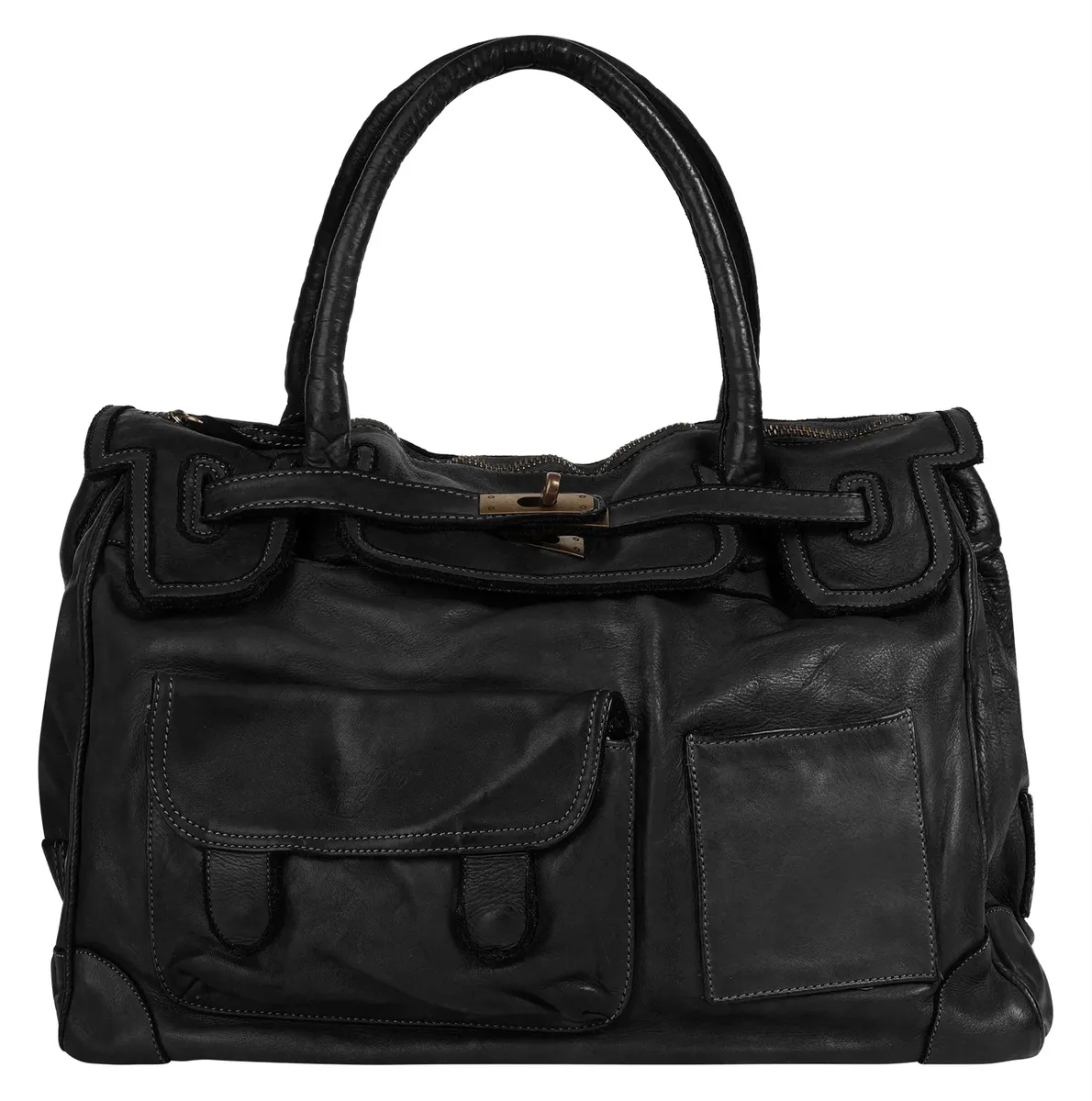 Шоппер Samantha Look, натуральная кожа, производство Италия, черный
Шоппер Samantha Look, натуральная кожа, производство Италия, черный